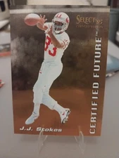 1995 Select Certified Edition Certified Future JJ Stokes #6 Rookie RC