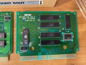 Mvs Neo Geo 3 Count Bout English Marquee Same Serial 28903