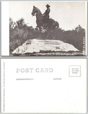 Roosevelt Statue Minot ND Postcard