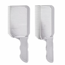 Fade Brush Barber Clipper Blending Comb Flat Top Hair Cutting Comb Salon