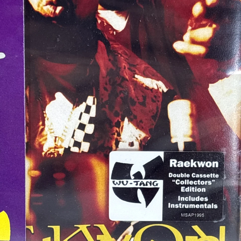 RAEKWON Only Built 4 Cuban Linx 30th Anniversary Limited Ed Purple Cassette Tape - Image 2 of 4