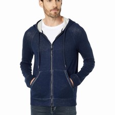 JOHN VARVATOS   Providence Double-Knit Full Zip Hoodie   Size Small   NWT 168
