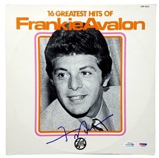 Frankie Avalon Signed Autographed Record Album LP ACOA PSA