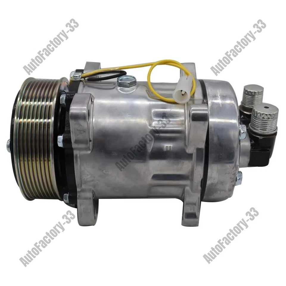 40405212 Ac Compressor for Car Air Conditioner for Refrigerator R404A Truck 7H15 - Image 2 of 4
