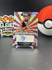 Keshad Johnson 2024-25 Panini Select Youth Explosion Prizm Auto Heat (CBMH)