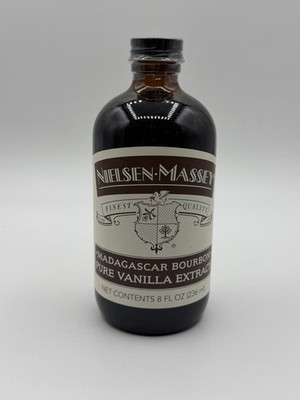 Nielsen Massey Madagascar Bourbon Pure Vanilla Extract 8 Fl Oz Sealed Exp 10/27