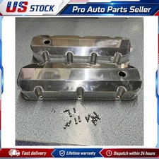 Aluminum Valve Cover For Big Block Chevy Bbc 396 454 Wbreather Hole Dm-4412-sl