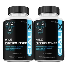 Cialix Supplemement Capsules, All Natural Formula for Men Cialix  (2 Pack)