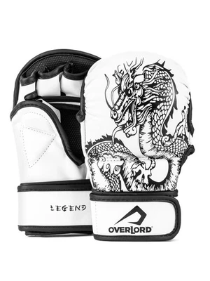 Overlord Mma Handschuhe Sparring Legende Weiß