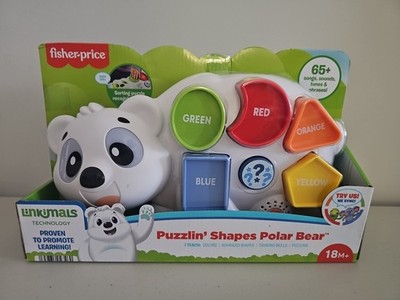 Fisher-Price Linkimals Puzzlin Shapes Polar Bear Interactive