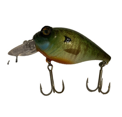 Custom Built Hand Painted Balsa Wood Crankbait  SQUAREBILL FISHING LURE JP 2021