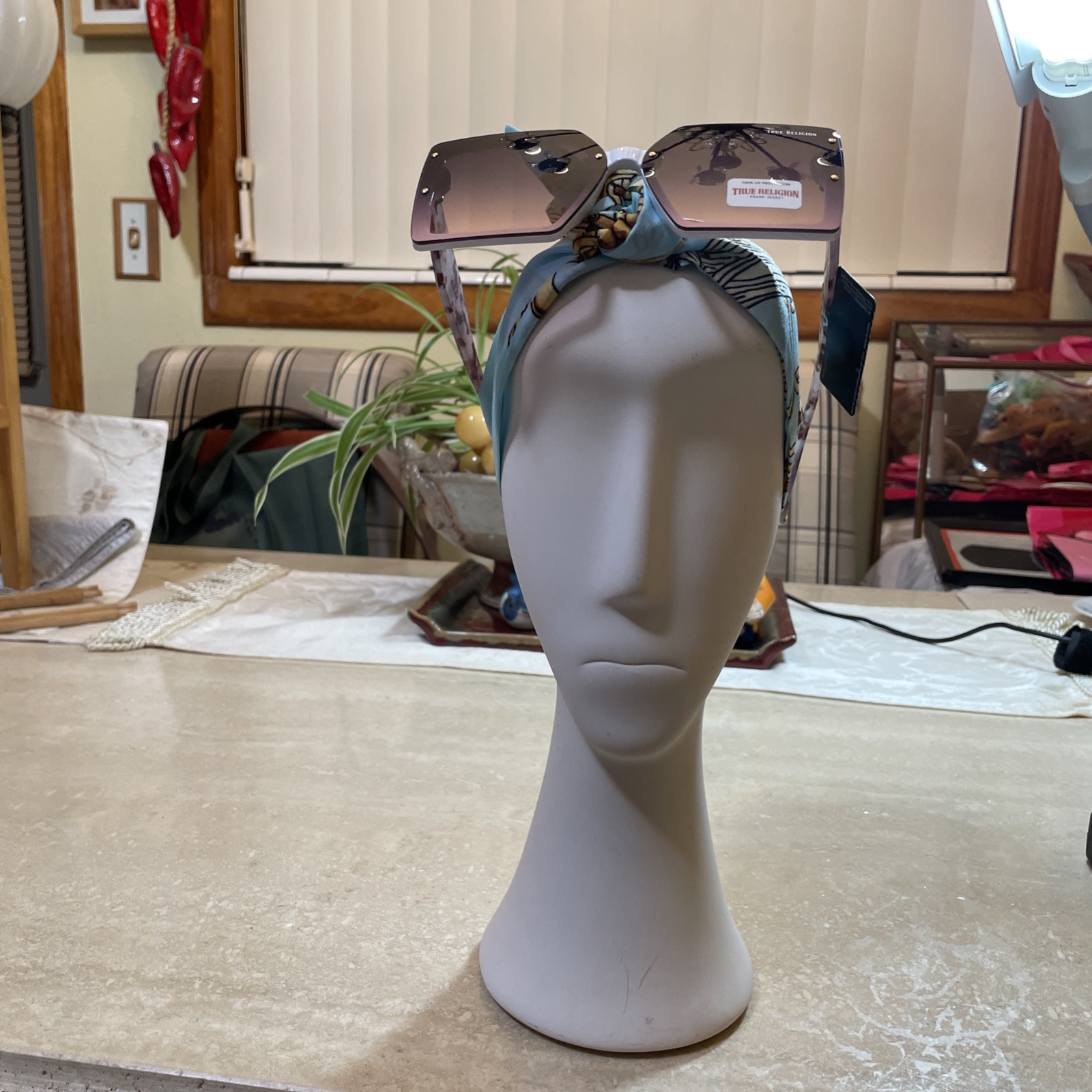 TRUE RELIGION Gold Pink Black White TR57233 Sunglasses Fabulous Look. Free S&H. image 6