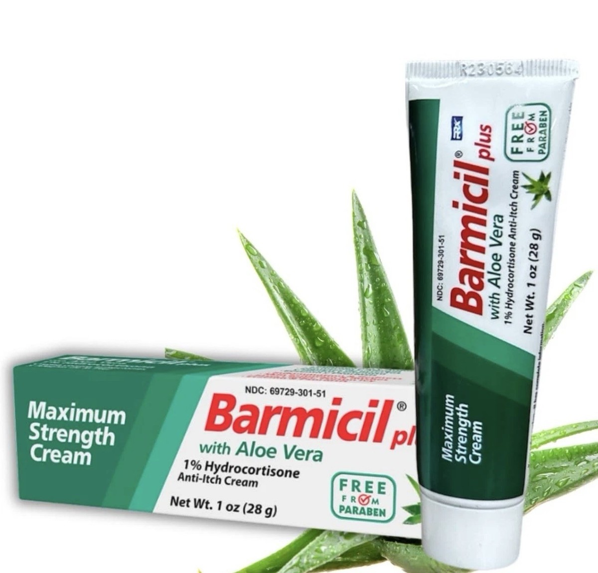 Barmicil Plus Cream Skin Allergies Aloe Vera With 1
