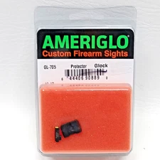 NEW PACK AMERIGLO CUSTOM PISTOL SIGHTS GL-705 PROTECTOR GLOCK 42 43 TRITIUM GLOW