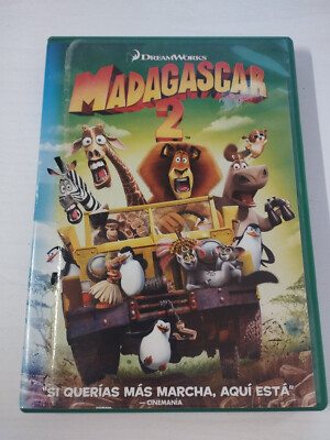 Madagascar 2 Escape a Africa - DVD Español Ingles Region 2 Am