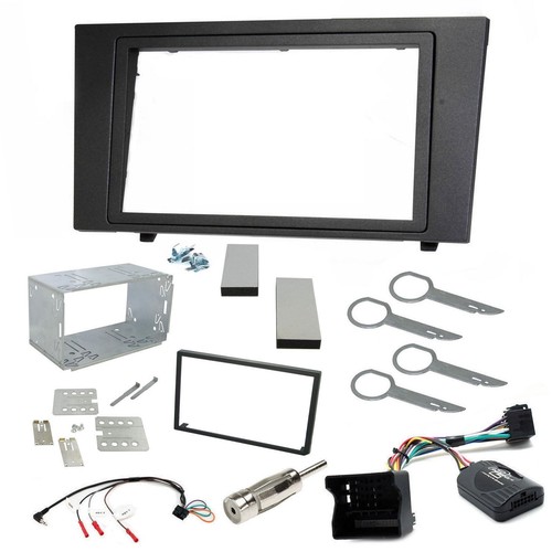 Ford Mondeo Doppel DIN Stereo Fitting Kit Facia Antenne Stiel Steuerung und Schlüssel