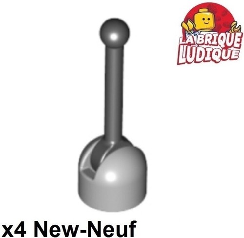 Lego 4X Lever Antenna Gray/Light Bluish Gray 4592C02 New - 第 1/1 張圖片