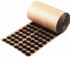 3/8" Brown Felt Dots Surface Protector Felt Pads TROPHY Lamp supplies CRAFTS