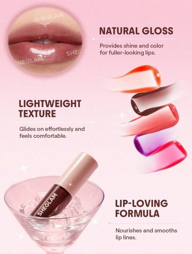 Sheglam Jelly Wow Tinted Lip Oil DAY DREAMER Moisturising Hydrating Lip Care New - 第 2/4 張圖片