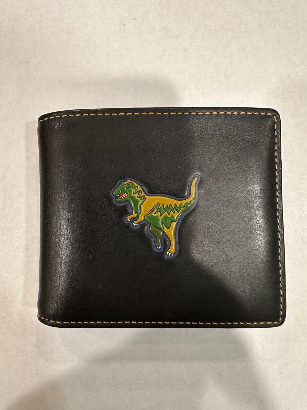 Coach Rexy Dinosaur 3 In 1 Wallet Glovetanned Lea… Gem