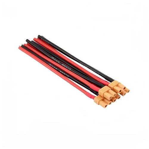 Conector de batería precableado XT30 enchufe cable 16awg 100 mm macho/hembra RC ESC LiPo Reino Unido - Imagen 6 de 6