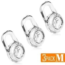 Earpads for Bluetooth Headphone Headset, Silicone Ear Gels Spare Tips Ear Bud...