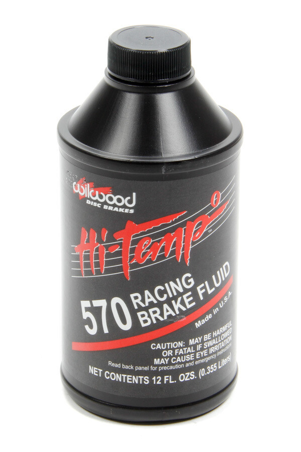 Wilwood Brakes 290 0632 Wilwood Brake Fluid 570 Hi Temp Racing Dot 3 12