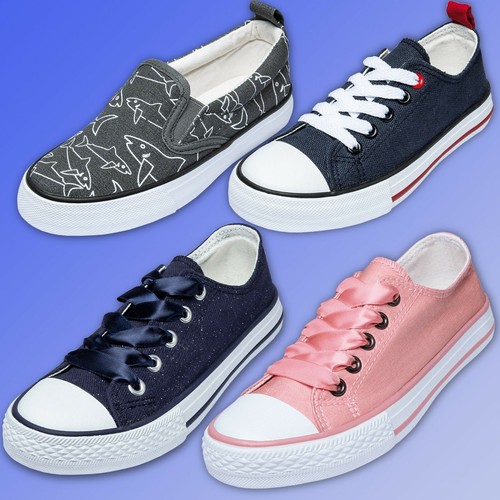 WalkX Textilsneaker Canvas Shoes Trainers for Teenager Model Selectable  30-36 | eBay