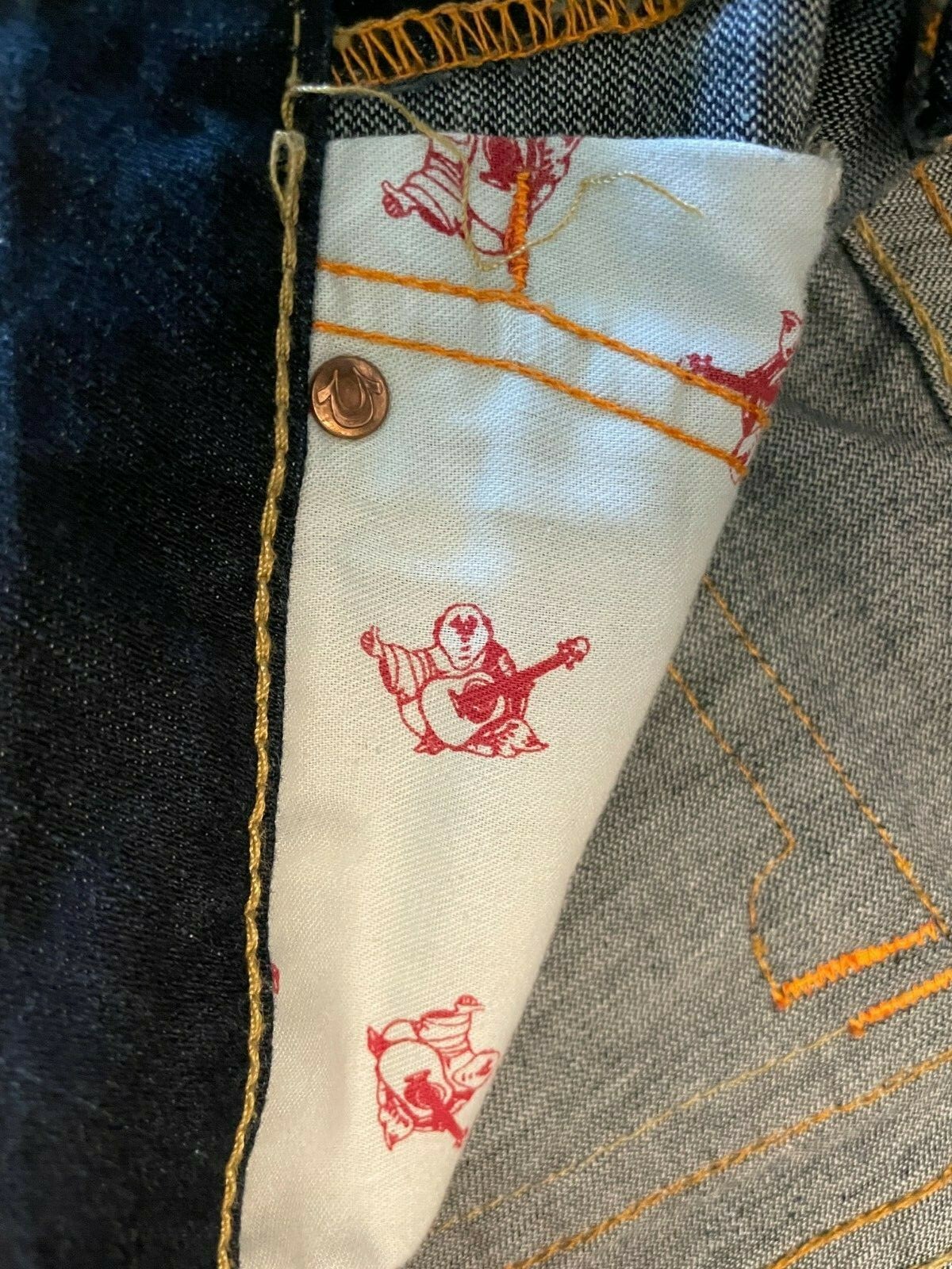 Classic Womens True Religion Jeans Cut#604727 Style#10-503 Made In USA Boot Cut thumbnail 7