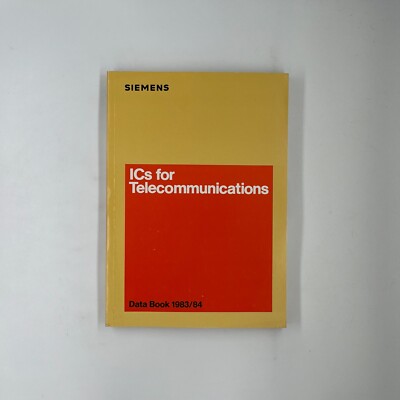 ICs for Telecommunications / Data Book 1983/84 / SIEMENS