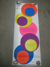 Rita Hermann 1960's in the beginning there was the word black light poster C897