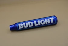 Bud Light Aluminum Beer  Tap Handle 8.5” Tall -