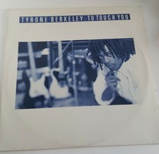 TYRONE BERKELEY To Touch You 1989 12" LP Vinyl Rock Gold PROMO Stamp 44296 Mint 