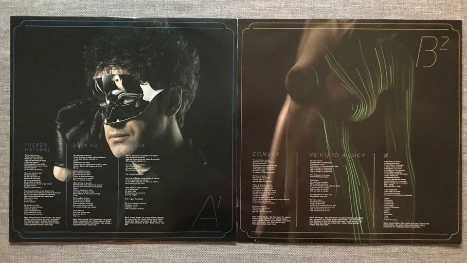 Gustavo Cerati - Fuerza Natural (New 2 LP 180 Gram Sealed Vinyl w/Gatefold) - Image 4 of 4