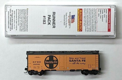 MTL Micro-Trains 05956536 Santa Fe RR-29 ATSF SFRD 20708 acero refrigerador coche | Zustand: New