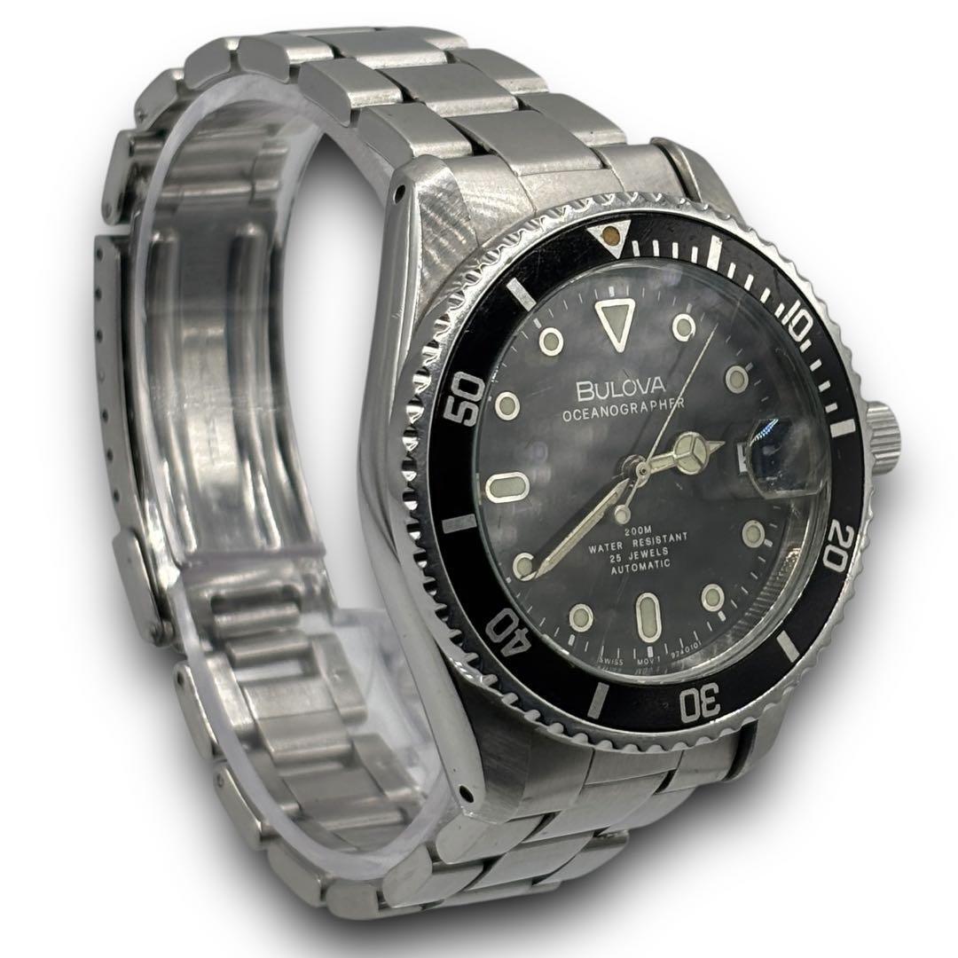 BULOVA OCEANOGRAPHER 25 JEWELS AUTOMATIC WATCH USED FROM BULOVA OCEANOGRAPHER 25 JEWELS AUTOMATIC WATCH USED FROM