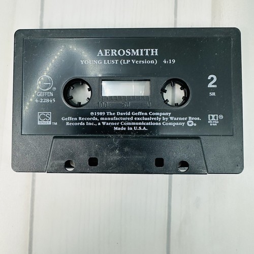 Aerosmith Love In An Elevator 9228454 Cassette Single 1989 - Picture 6 of 7