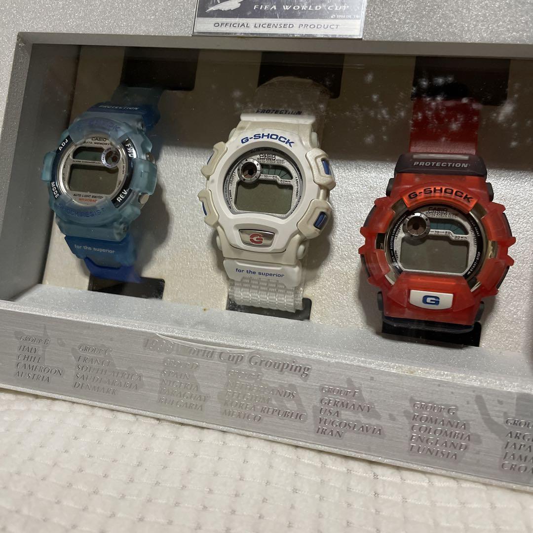 G-Shock G-Wcup98 1998 World Cup Model Set Of 3 | eBay