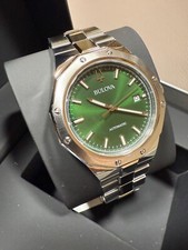 BULOVA - Orologio Uomo Octagon Verde 96B464