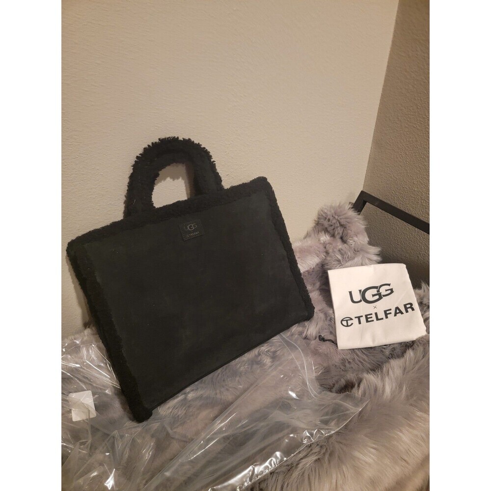 トートバッグ UGG x Telfar Telfar x UGG Medium Shearling Shopper TELFAR X UGG Suede Shearling Medium Shopping Bag Natural