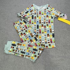 NWT Disney AOP Character Print PJ Set Boys Sz 10 Starwars Marvel Toy Story