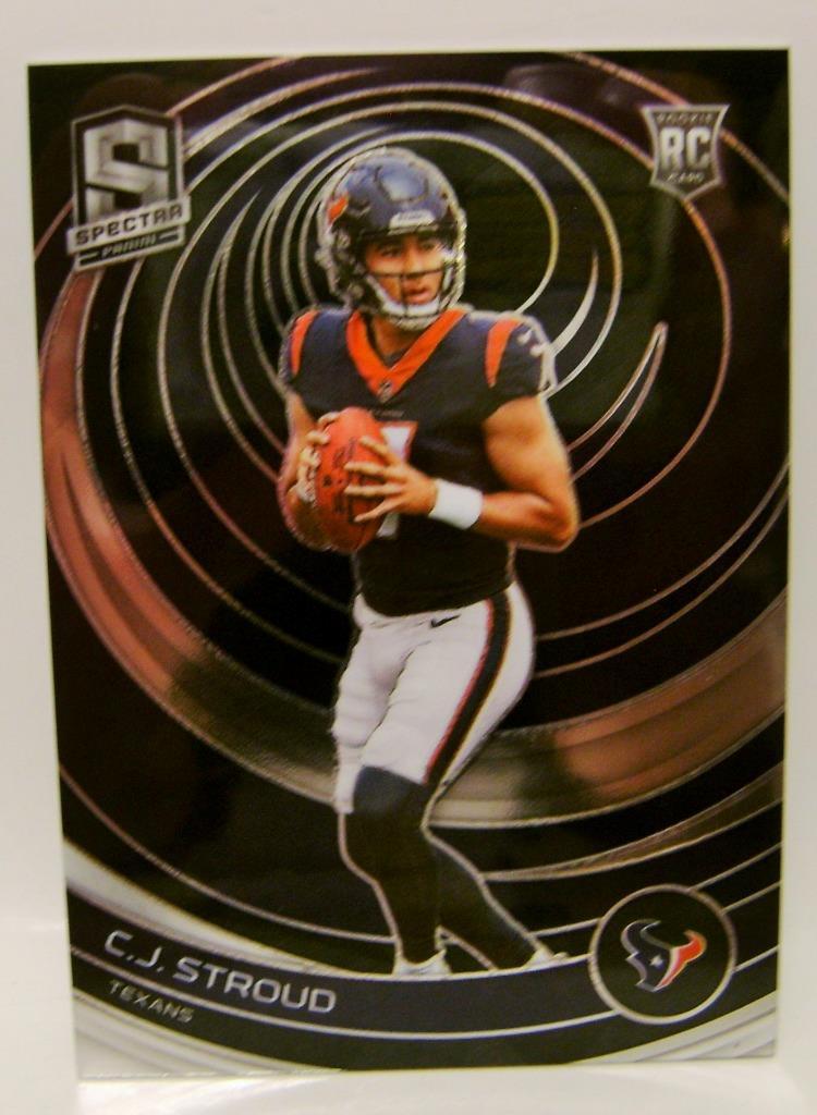 CJ STROUD RC ROOKIE CARD #112 BASE CARD SPECTRA PANINI FOOTBALL 2023
