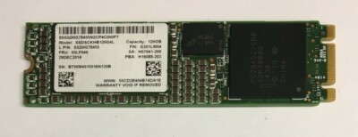 120GB M.2 2280 SATA SSD Solid State Drive Major Brands (replace 128GB)
