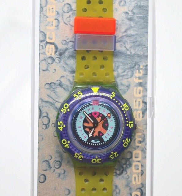swatch diving watch