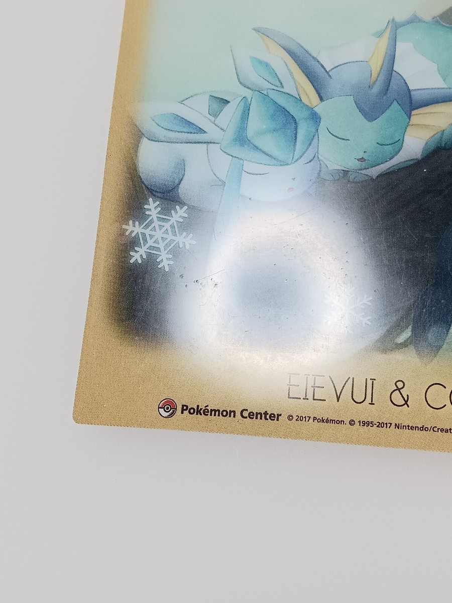 Vaporeon Glaceon Pokemon Center Eevee & Colorful Friends