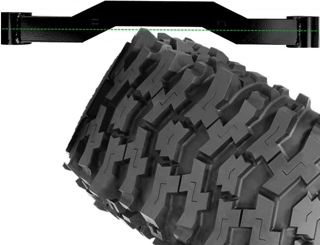 Brazos de control FAB de alto espacio libre Ram 2000 2001 1500, 2000-2002 2500 3500 5,5 7" Foto 2 de 4