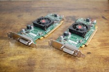 Lot of 2 - AMD Radeon 109-C09057-00 Video Graphics Card Low Profile C090 PCI