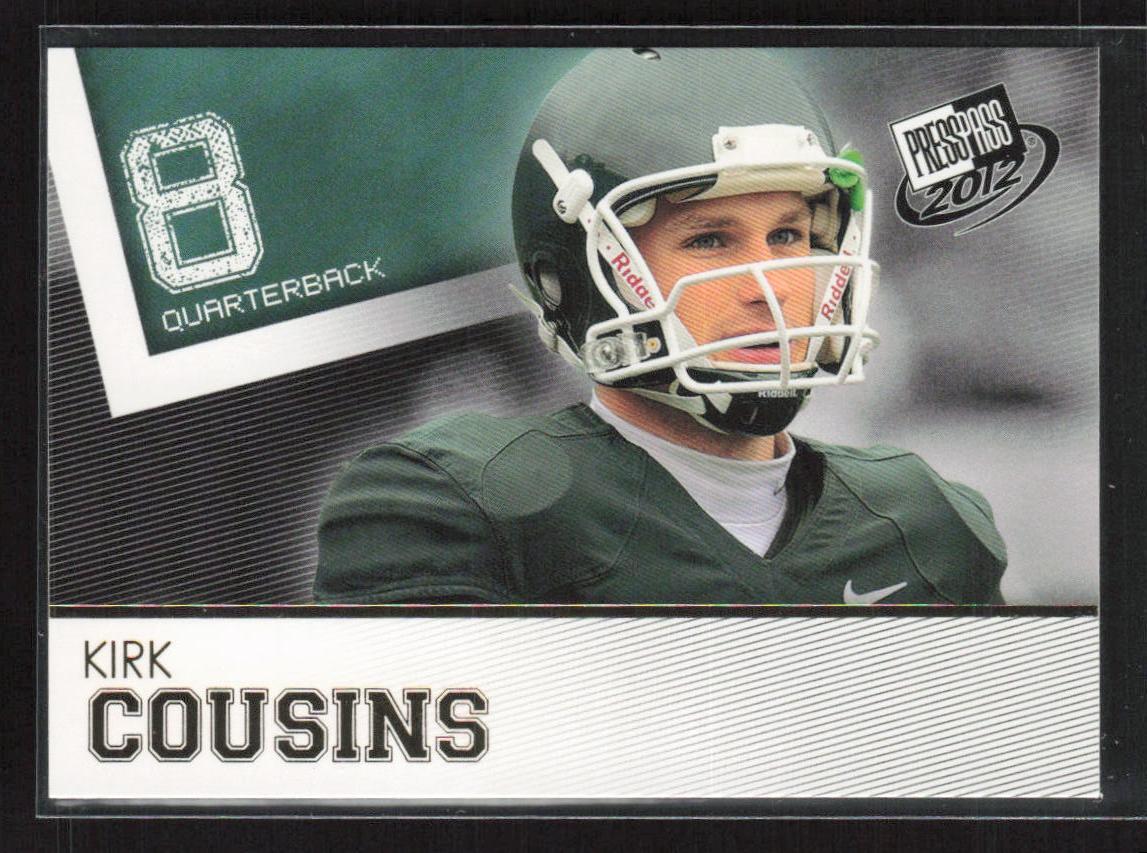 2012 Press Pass #8 Kirk Cousins Gold