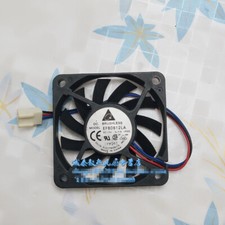 1pcs Delta EFB0612LA-FOO Fan 6010 12V 0.11A 6cm 3-wire power supply fan
