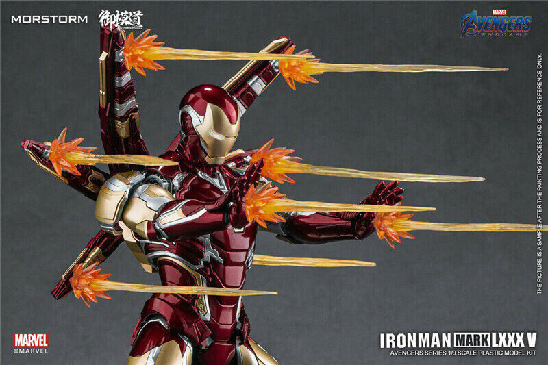 Morstorm 1/9 Iron Man Mark LXXXV MK85 PVC Model Kit Figure Toy